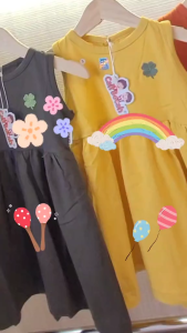 CAH BOCAH - NAMEERA DRESS - DRESS ANAK - BAJU ANAK - DRESS BAYI