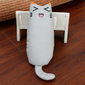 Creative Simulation Cat Dog Toy Funny Sound Making Plush Toys Teeth Grinding Chewing Toys for Cats And Dogs Pet Supplies
