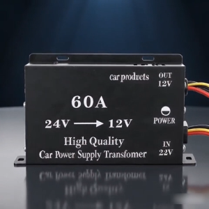 Bộ Chuyển Đổi Nguồn 24V Sang 12V Dùng Cho Xe Tải Xe Buýt 10A-60A