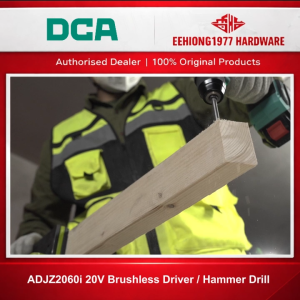 DCA ADJZ2060i 20V Cordless Brushless Driver Hammer Drill Mesin Drill Impact Drill Dong Cheng