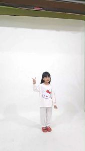 Kiminori KITY.PP Setelan Piyama Anak Lengan Panjang