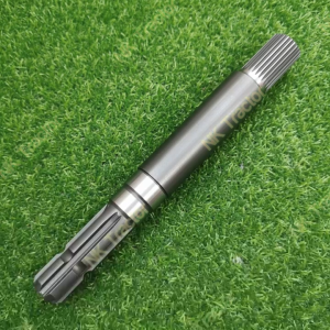 (ชุบแข็ง 100%) เพลาขับโรตารี่ เดือยหมู RX181 RX182 RX202 F (26ฟัน x ยาว33.3ซม. x 6ฟัน) คูโบต้า (Kubota) (จอบหมุน โรตารี เฟืองขับ แกนเพลา)