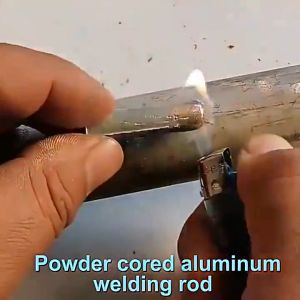 30Pcs Copper Aluminum Welding Rods Easy Melt Solder Low Temperature Welding Cored Wire  Multipurpose Solder Rod for Iron Stainless Steel Copper Universal Iron Stainless Steel Repairing Tool Solder Rod for Small Holes Repair