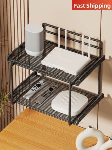 WUBUWEI | Router & Set-top Box Multi-level Wall Mount Organizer Cable Management