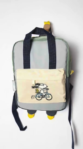 Z Kids Snoopy New Ransel Backpack Sekolah Paud TK