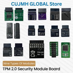 14 Pin LPC MSI Interface TPM2.0 Security Module Supports Multi Brand Motherboards 12/14/18/20Pins