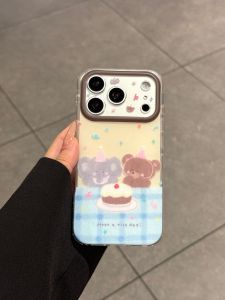SENBO | Silicone Drop Protection Phone Case Ultra-thin Full-cover Cartoon Cute