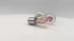 2pcs Bright LED 1156 BA15S P21W LED Light Bulbs 1:1 Size for Back Up Reverse Lights Brake Tail Lights Turn Signal Lights 12V