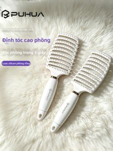 PUHUA | Bàn Chải Tạo Kiểu Nhanh Khô Dành cho Tóc Mỏng và Mềm Tay Cầm Thoải Mái
