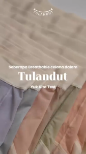 Completes Tulandut seaweed underwear 1 box isi 3 celana dalam wanita anti bakteri 7a anti lembap kesehatan wanita