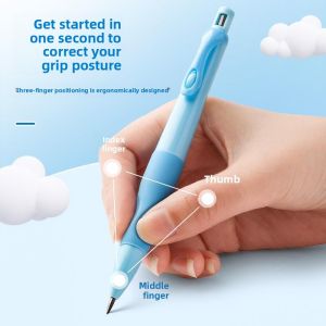 MONLEYTA | New Dolphin Automatic Pencil 2.0 Constant Core Thick Rod Correct Posture Grasping For Beginners Primary School Students