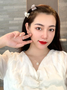 กิ๊บติดผมสีดําสําหรับมวยสูงและมวยด้านข้าง Fixation สไตล์ญี่ปุ่นและเกาหลีใต้ Non-Tessellated Grip เครื่องประดับผม