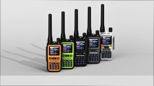 Baofeng UV-5R Mini Walkie Talkie Bluetooth Multi-Band Programming Dual 1600mAh Handset Two-Way Radio