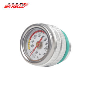 M30x1.5 Motorcycle Engine Temperature Gauge Oil Cap Tank Temperature Gauge For Kawasaki 650 KLR 1987-1998