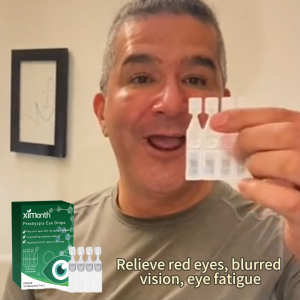 【BUY 1 TAKE 1】Ximonth Presbyopia Eye Drops Relieve Eye Fatigue Dry Itchy Blurred Vision Care Solution Fuzzy Stay Up Late Red Blood 10pcsx0.7ml/Box