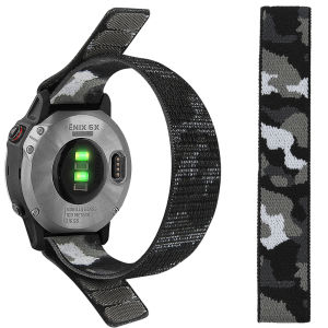 22 26mm Nylon Quick Fit Strap for Garmin Fenix 8 7X 7 Pro Fenix 6X 6 5X Tactix 8 7 Forerunner 970 965 Enduro 3 Woven Watch Bands