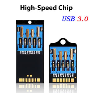 Jaster | JASTER USB3.0 Black Colloid Chip 128GB Free Card Slot Semi Finished Products USB 3.0 Flash Drive 64GB 32G 16G High Speed Reading