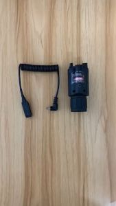 **【Shipping From Philippines/COD】100% Original Tactical Red Laser Sight Strong Light Torch 2 In 1 with Rat Tail 3-Gears Adjustable Hanging Mount For 20mm Mount**
