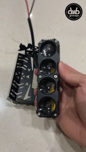 LAMPU LED TEMBAK SQL HI-LOW PUTIH KUNING KABUT FOGLAMP LASER MOBIL MOTOR