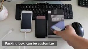 Original Power Bank Sense 6Plus 100000mah LED Digital Display Screen Mobile Power High Power Intelligent Fast Charging Mobilepower 2USB Dual Output 2.1A High Quality Quick Charge Sense 6 Plus Power Bank (White and Black)