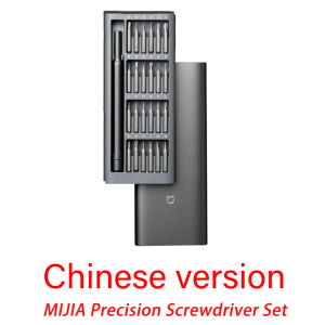 NEW MIJIA Precision Screwdriver Set Aluminum Alloy Housing 24 Precision Bits Magnetic Bit Holder Ergonomic Grip Handle CN.