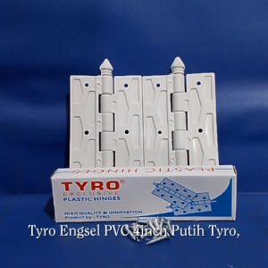 Engsel PVC 4\\\" Putih: Pintu Kamar Mandi Plastik