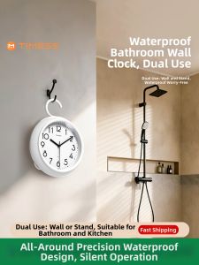 Waterproof Silent Creative Minimalist Modern Wall Clock