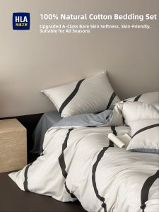 HLA | Student Dormitory Pure Cotton Bedding Set 4-Piece
