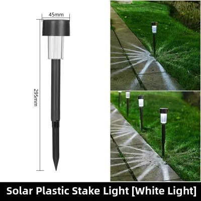 Solar Powered Outdoor Lights Garden Decorative Atmosphere Waterproof Landscape Lighting Courtyard Lawn Ground Plug-In Lights