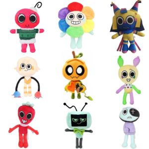 Bandai | Dandys World Plush Cute Dandy World Scrap Stuffed Horror Game Goob Pebble Plushie Soft Pillow Doll Children Gifts Dolls
