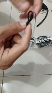 Paketan 15pcs Tali Kaki Burung Crukcuk 5 + Perkutut 5 + Tekukur 5 Tali Ring Burung