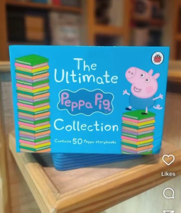 [SG STOCK] The Ultimate Peppa Pig Book Set Collection (Blue) 50 Books Children English Early Learning Birthday Birthday Present Christmas Gift