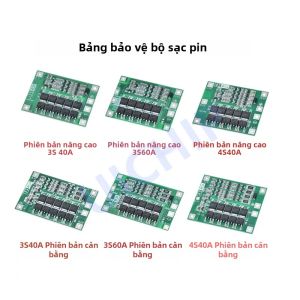 3S/4S Pin Li-ion Sạc Ban Bảo Vệ 18650 BMS Cho Máy Khoan Động Cơ 11.1V-16.8V Tăng Cường/Cân Bằng Logic IC