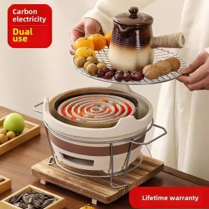 Heating Tea Grilling Multi-purpose Electric & Charcoal Furnace
