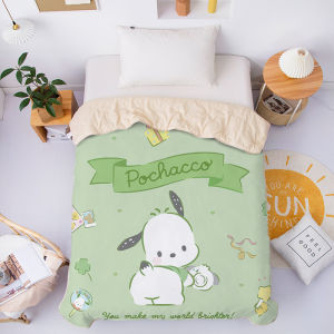 Summer Coolness Washable Foldable Single Girl Cartoon Pachat Dog Student Air Conditioner Light Weight Polyester Fiber Quilt