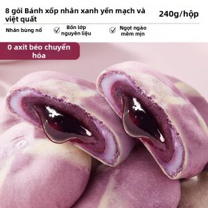 BIBIZAN | Bánh Pa-tê Trứng Khoai Môn và Việt Quất