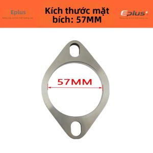 Bộ Ống Xả Xe Hơi Xe Máy Bằng Thép Không Gỉ EPLUS Bộ Gioăng Cao Cấp 2 Bu Lông Chịu Nhiệt Cho Hệ Thống Ống Xả