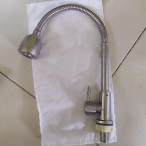 Kran Angsa Flexible Stainless 1/2" / Kran Cuci Piring