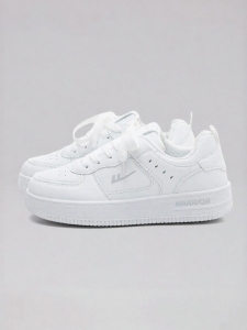 Warrior | Versatile Student Casual Sports Thick-soled White Sneakers