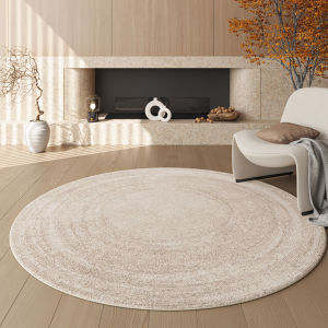 Honghe | Luxury Circular Rug Living Room Bedroom