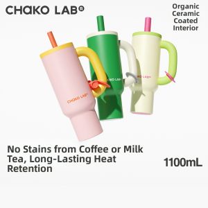 CHAKOLAB | Large Capacity Vacuum Insulated Mug