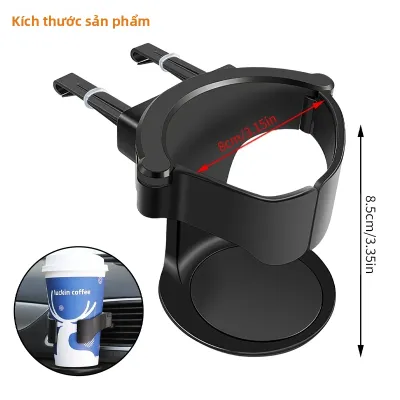 Giá Đỡ Cốc Nước Khay Đựng Đồ Uống Trên Ô Tô Xe Tải Đa Năng - Giá Đỡ Cốc Gạt Tàn Thuốc Trên Xe Hơi