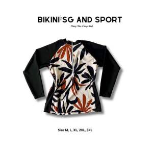 (Form To) Áo bơi nữ big size khoá kéo kín đáo chống nắng SG Bikini and Sport BST CC 2025