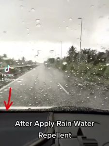 Clearer Windshield Combo Set Hydrophobic Anti-Rain Repellent Anti Fog