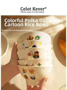 Home Personal Ceramic Soup Rice Bowl