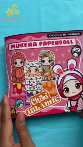 Paperdoll Edisi Mukena: Buku Edukatif Anak Full Laminasi Glossy