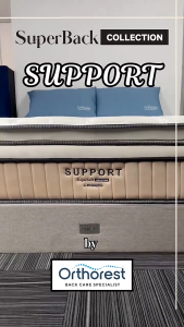 [FREE DELIVERY] Dunlopillo SUPPORT Orthorest SuperBack 13" Cool Pocket SuperCoil Single Super Single Queen King Size Mattress