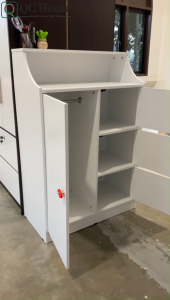 QC Home Kid Wardrobe Storage Cabinet Side Board Kid Furniture Aidan