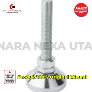 Adjuster Kaki Mesin Original Japan M10X100MM Anti Karat Dan Tahan Lama - Adjuster Foot Misumi