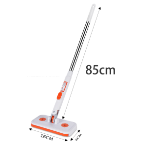115cm Long-handle Tissue Clip Mop Lazy Mop With Automatic Cloth Clipping Reusable For Face Towels Mop